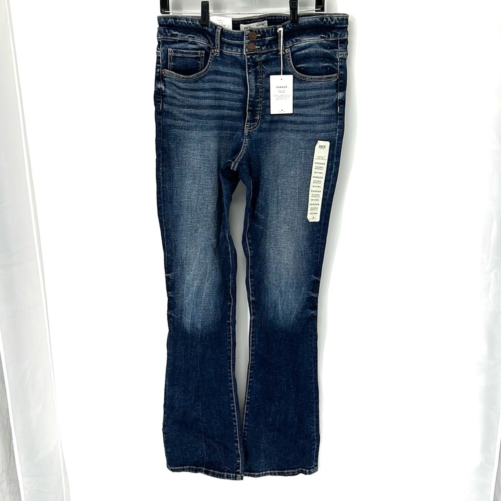 BKE Women’s Boot Cut Jeans - Dark Blue Wash